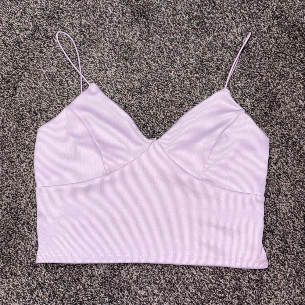Timing Boutique Purple Crop Top